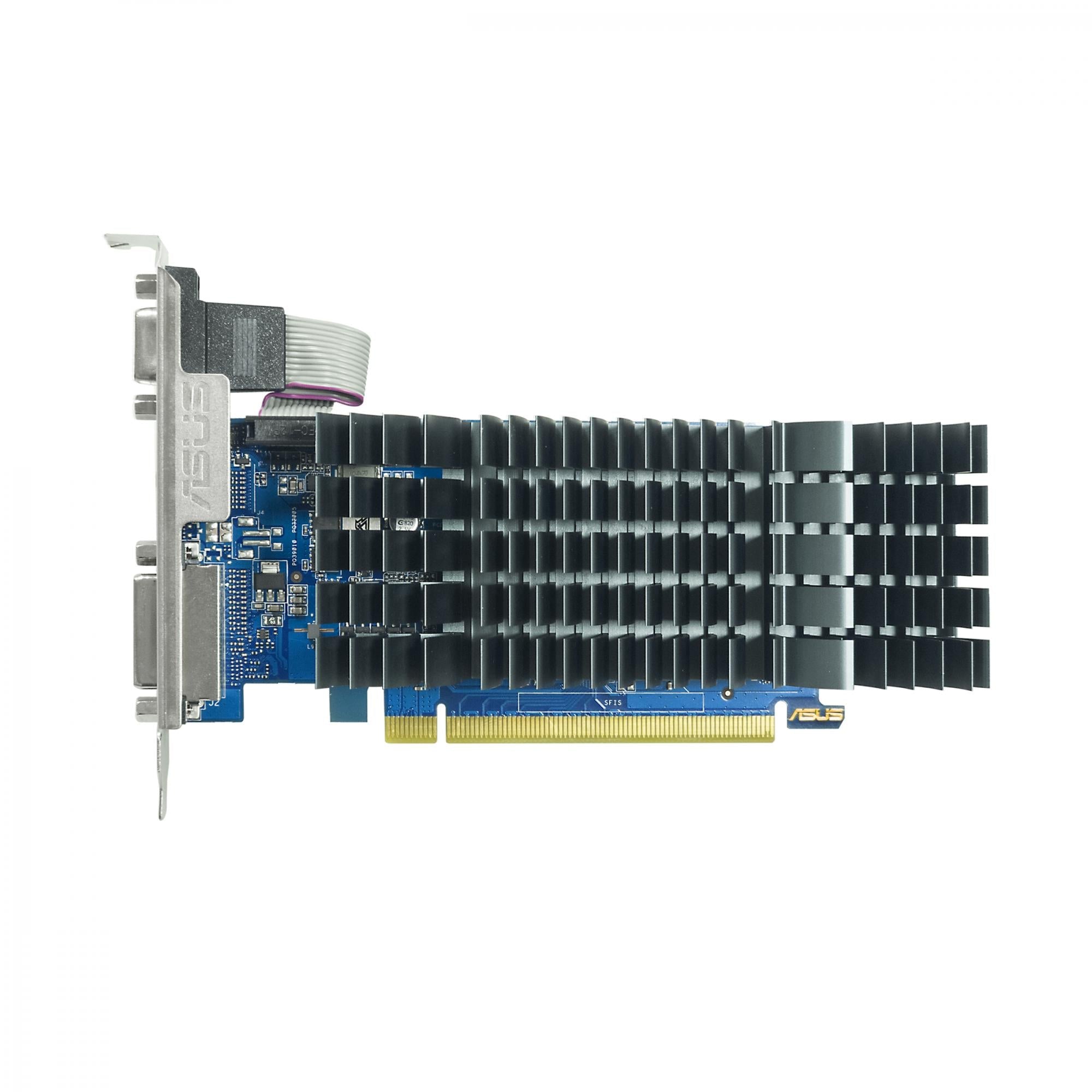 Asus Geforce Gt 710 2gb Gddr5 Evo Silent  With Low Profile Bracket   Gt710-sl-2gd5-brk-evo  Grafikkort Geekd Dk