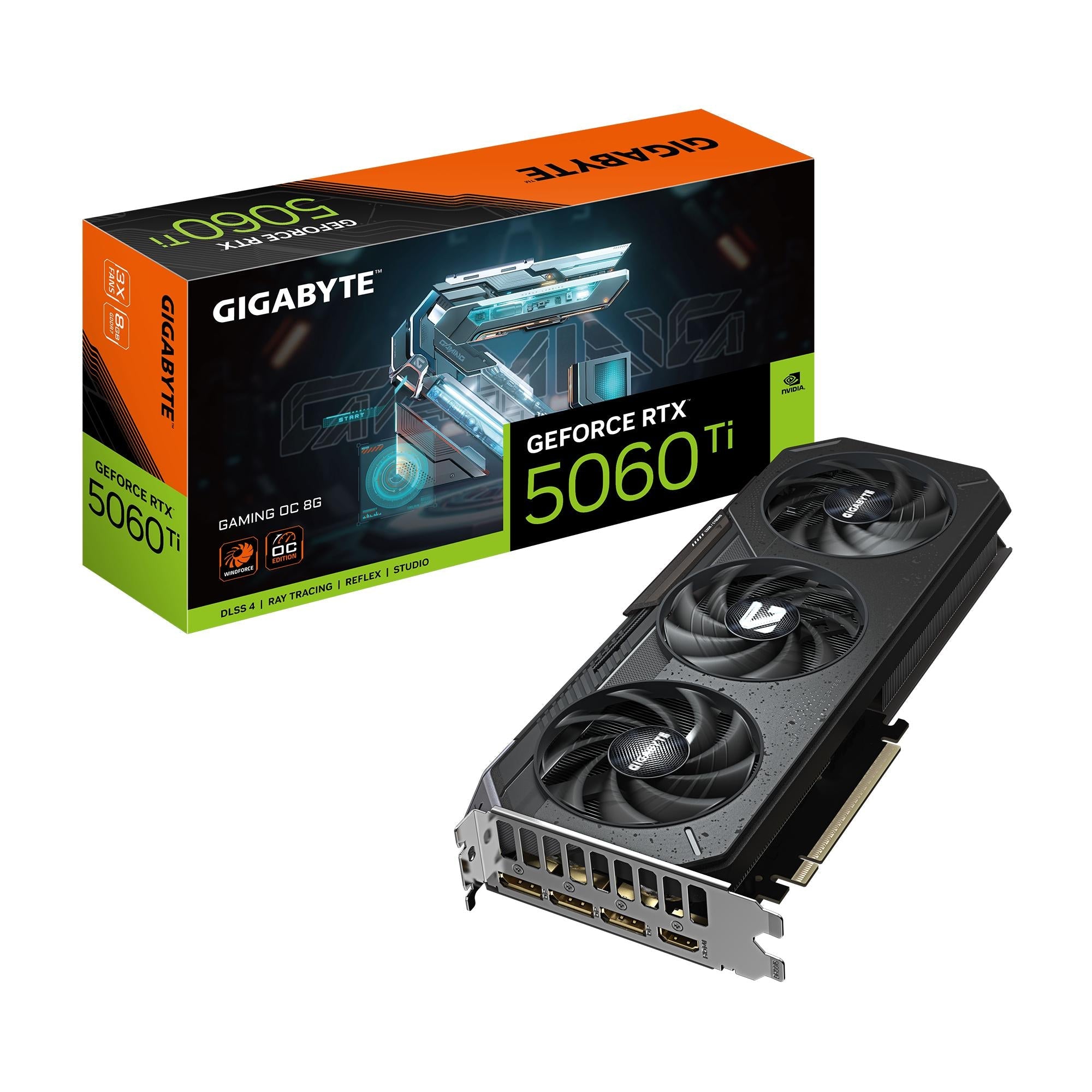 Gigabyte Geforce Rtx 5060 Ti Gaming Oc 8gb Grafikkort Geekd Dk