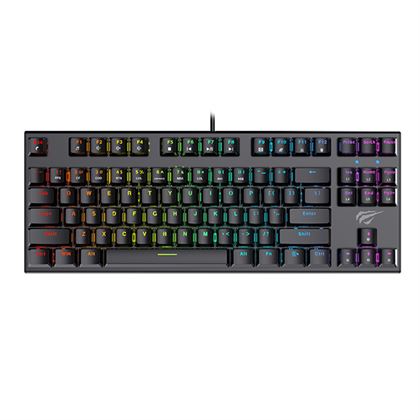 Havit Kb857 Tkl Rgb Mekanisk Tastatur  Nordisk