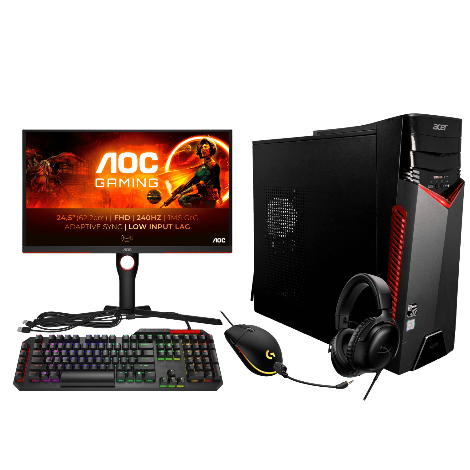 Brugt High-end Gamer Pakke Intel I5 Bull Rtx 2070 Bull 32 Gb Ram Bull Tb Ssd