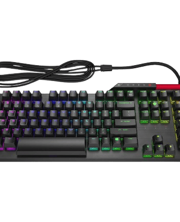 Gaming Tastatur  Omen By Hp Sequencer  Bull  Optisk Mekanisk  Bull  Rgb  Bull  Blå Switches  Ekstrem Hastighed   Holdbarhed