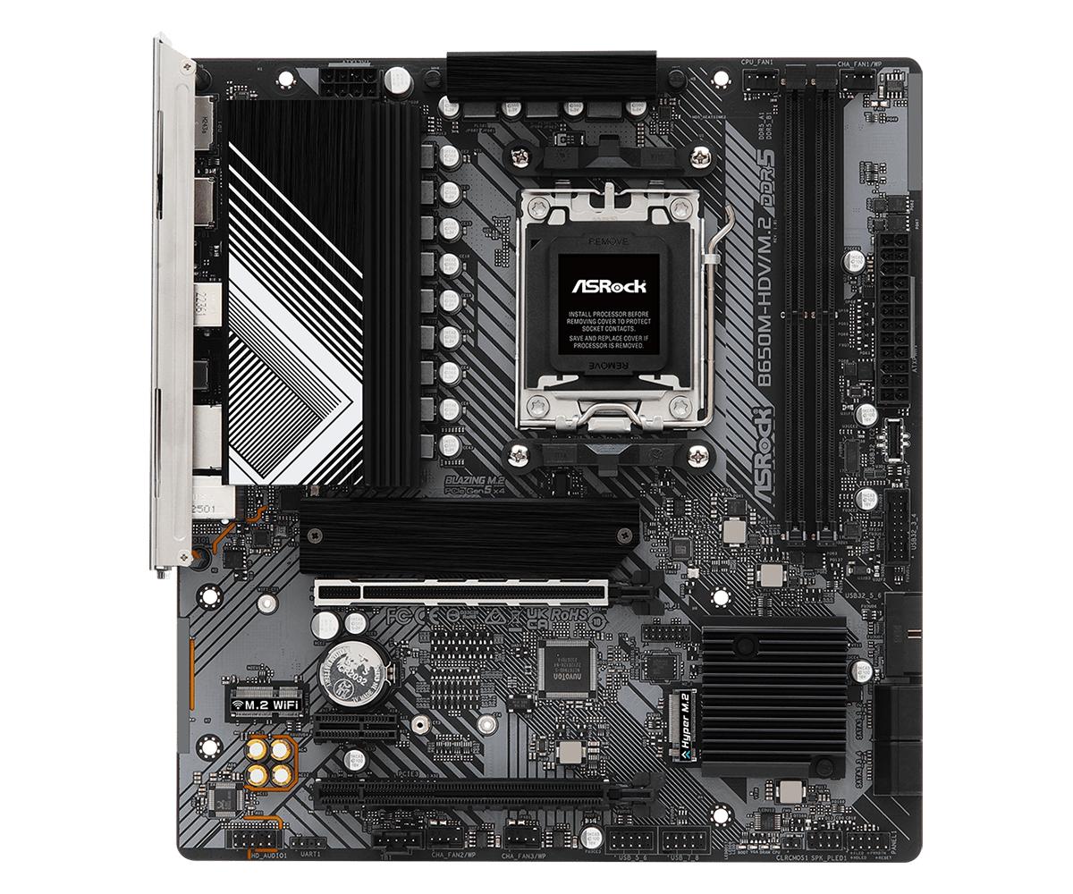 Asrock B650m-hdv Matx Am5 Ddr5 Bundkort Geekd Dk
