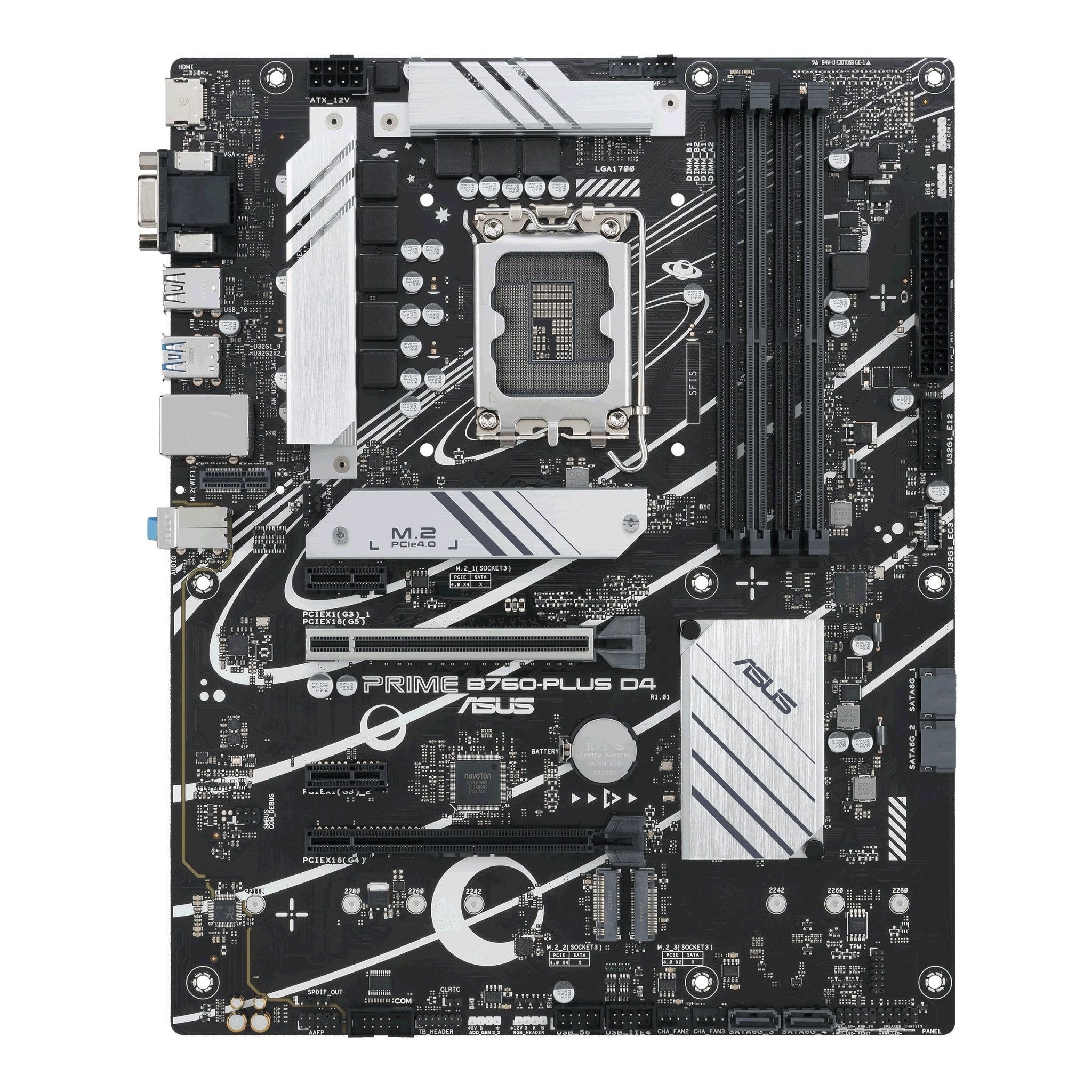 Asus Prime B760-plus D4 Atx B760 Lga 1700 Ddr4 Bundkort Geekd Dk