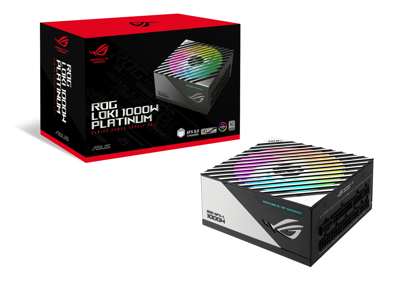 Asus Rog Loki Sfx- 1000w 80 Platinum Fuld Modulær Psu Geekd Dk