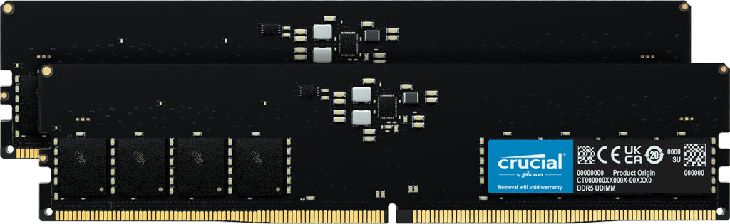 Crucial Ddr5 64gb Kit 4800mhz Cl40 Ikke-ecc Ram Geekd Dk