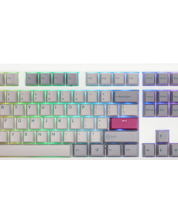 Ducky One   Mist Nordic Fullsize Cherry Red Rgb Tastatur Geekd Dk