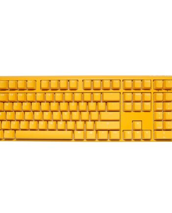 Ducky One   Yellow Ducky Fullsize Cherry Brown Tastatur Geekd Dk
