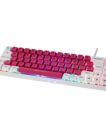 Gamiac Tkl69g Hvid Rød Sf Tastatur Blå Switch Geekd Dk