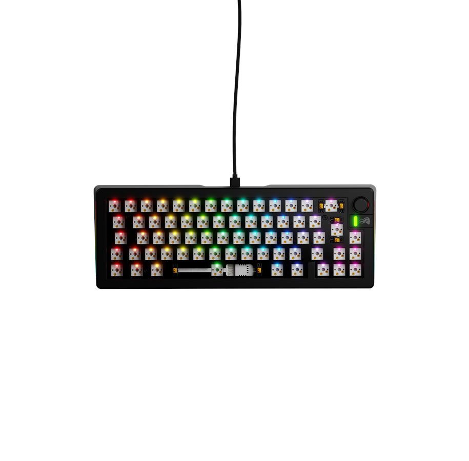 Glorious Gmmk 65 Barebones Wired Sort Iso Tastatur Geekd Dk