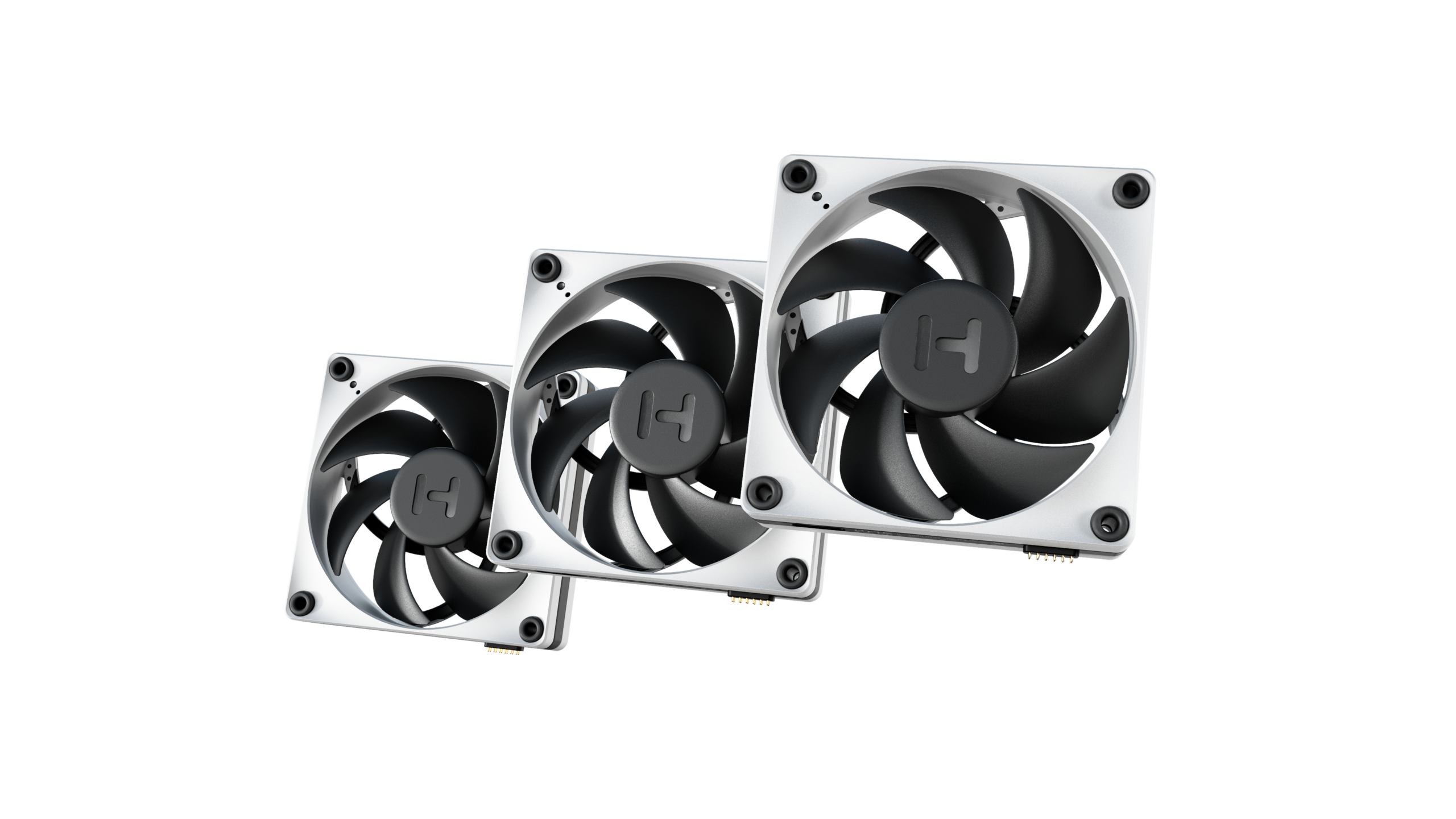 Hyte Thicc Fp12 Fan Pack With Np50 Kabinet Blæser Geekd Dk