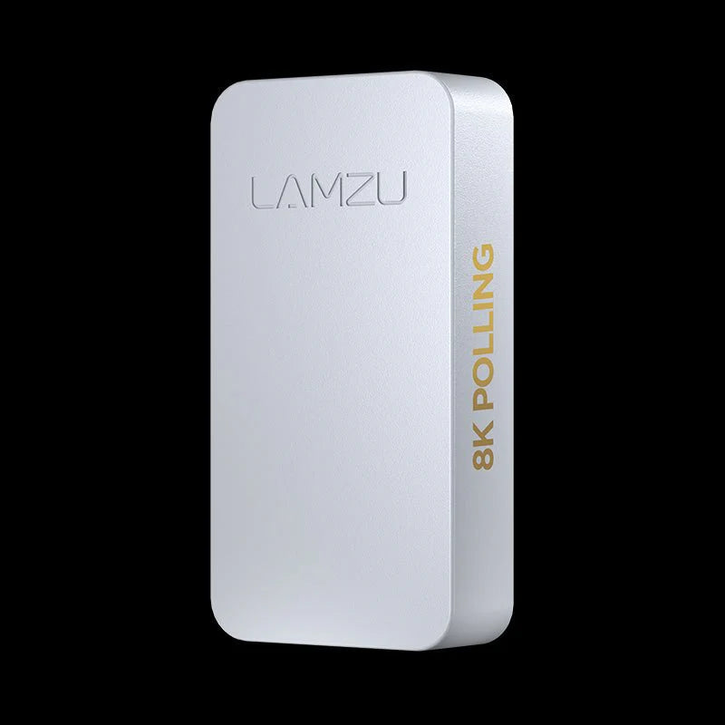 Lamzu Paro 8k Dongle Omron Optical White Mus Tilbehør Geekd Dk