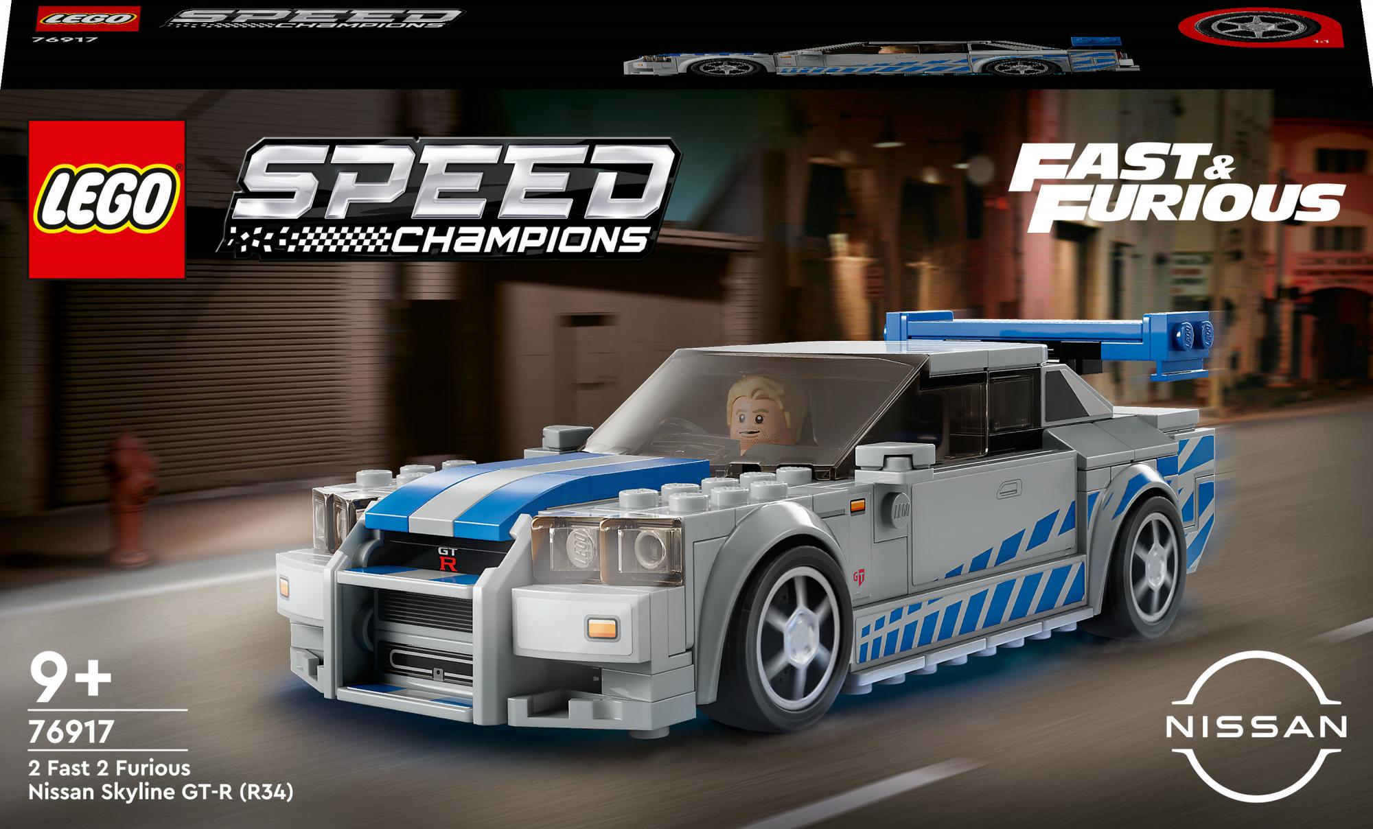 Lego Speed Champions Fast Furious Nissan Skyline Gt- R34 76917 Geekd Dk