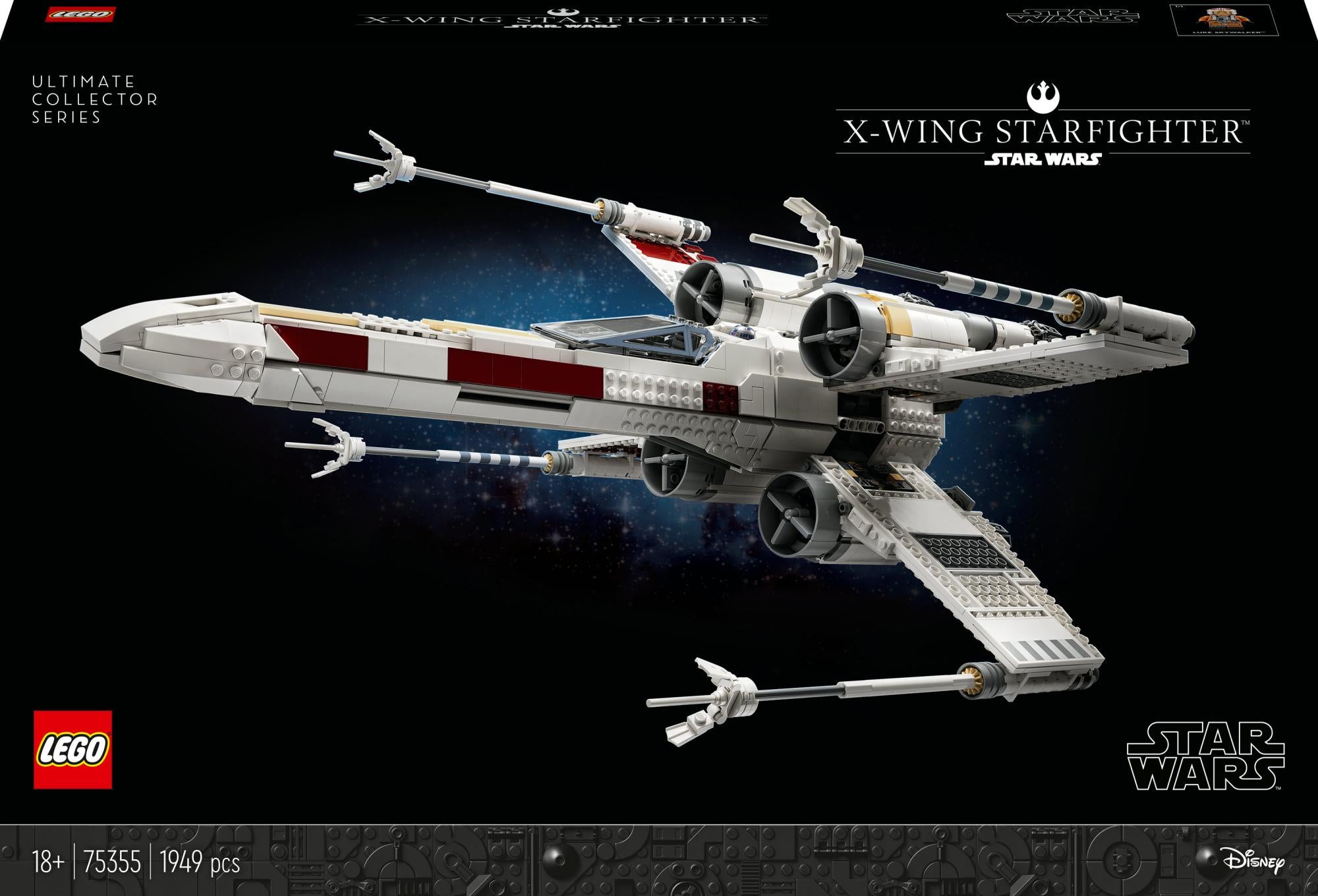 Lego Star Wars -wing Starfighterâ 75355 Geekd Dk