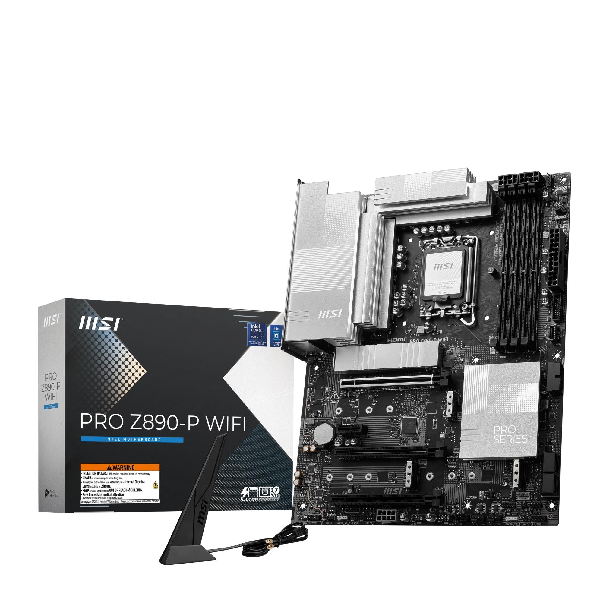 Msi Pro Z890- Wifi Atx Lga1851 Sokkel Intel Z890 Bundkort Geekd Dk