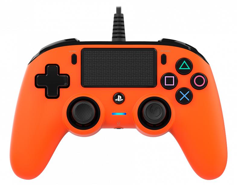 Nacon Compact Controller Orange Konsol Geekd Dk