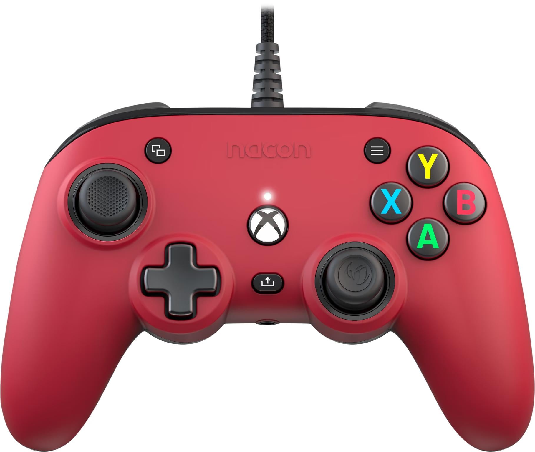Nacon Pro Controller Compact Rød  Xbox Series   Konsol Geekd Dk