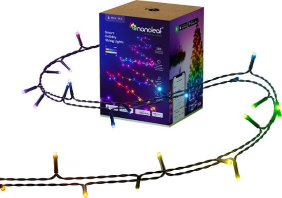 Nanoleaf Holiday String Lights 20m 250leds Led Lys Geekd Dk