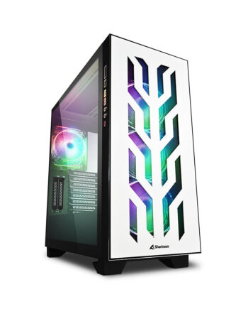 Sharkoon Elite Shark Ca300t  Big Tower Caseâ White  2x Tempered Glass  Kabinet Geekd Dk