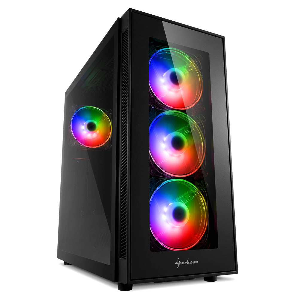Sharkoon Tg5 Pro Rgb Tower Caseâ Black Kabinet Geekd Dk
