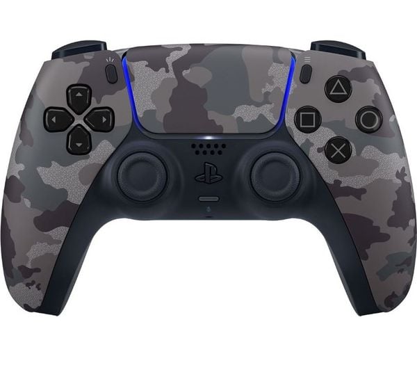 Sony Playstation Dualsense Konsol Grå Kamoflage Controller Geekd Dk