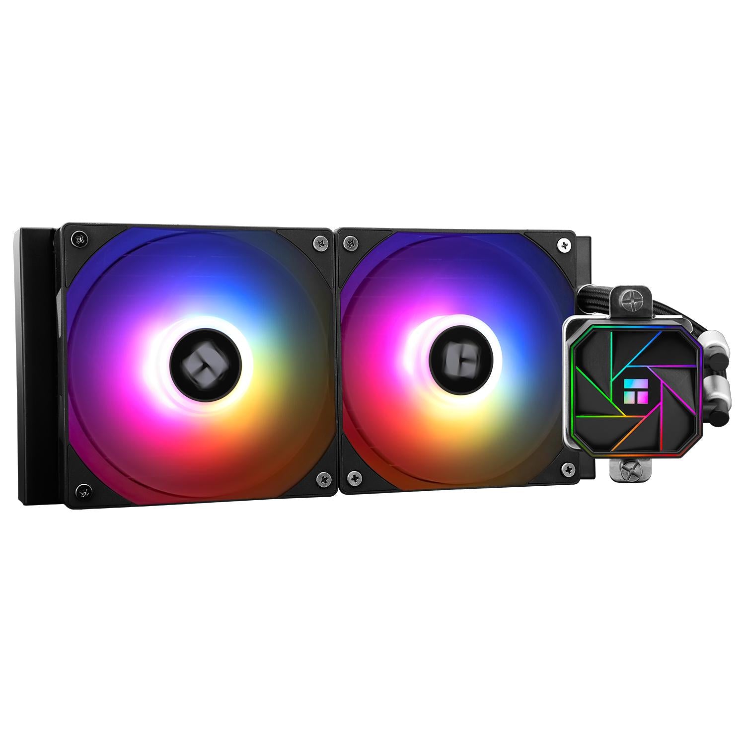 Thermalright Aqua Elite 240 V3 Black Argb Aio 240mm Vandkøling Geekd Dk