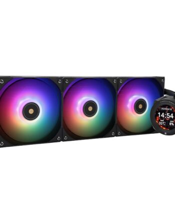 Thermalright Core Vision 360  Sort  Argb Vandkøling Geekd Dk