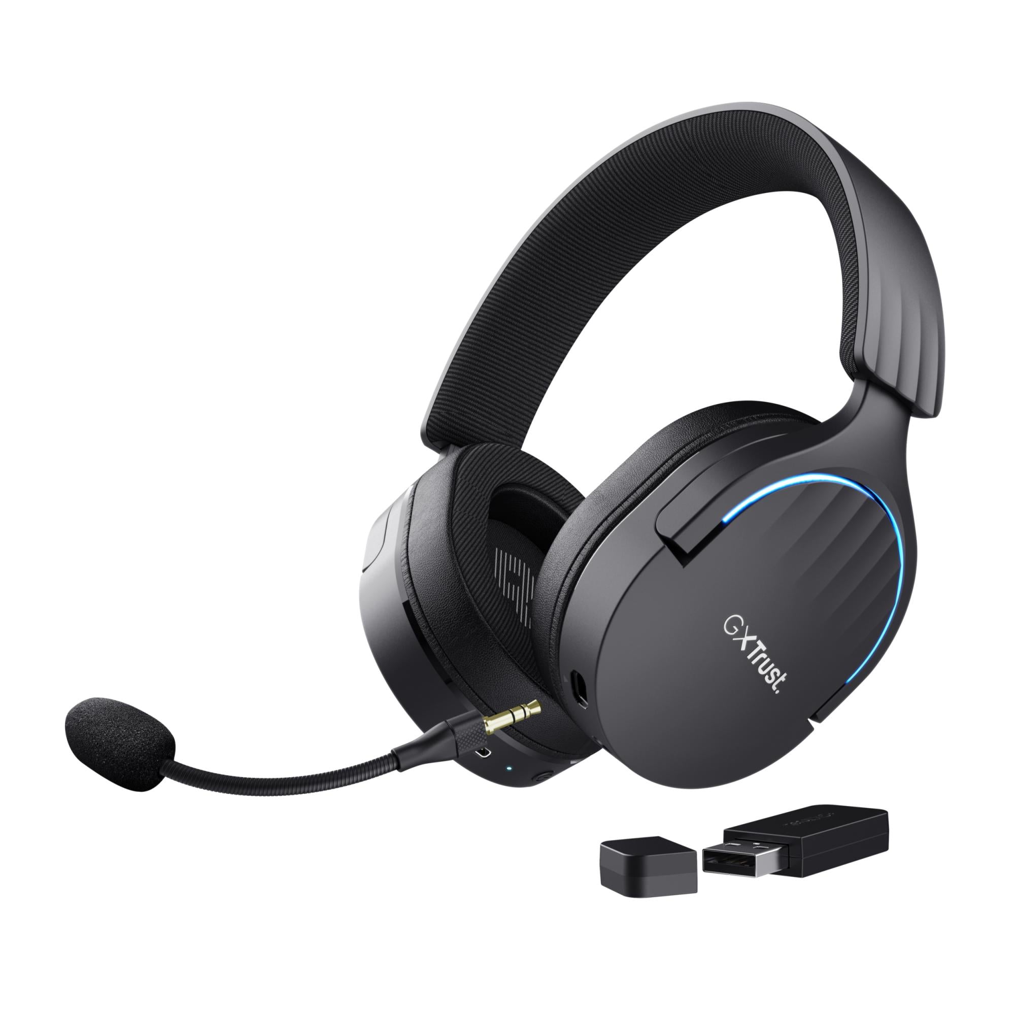 Trust Gxt491 Fayzo Trådløs Headset Sort Geekd Dk