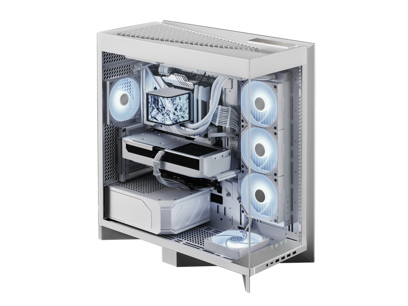 Tryx Luca L70 Midtower Case Hvid Kabinet Geekd Dk