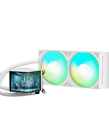 Tryx Panorama 280mm Aio Liquid Cooler Argb Hvid Kabinet Blæser Geekd Dk