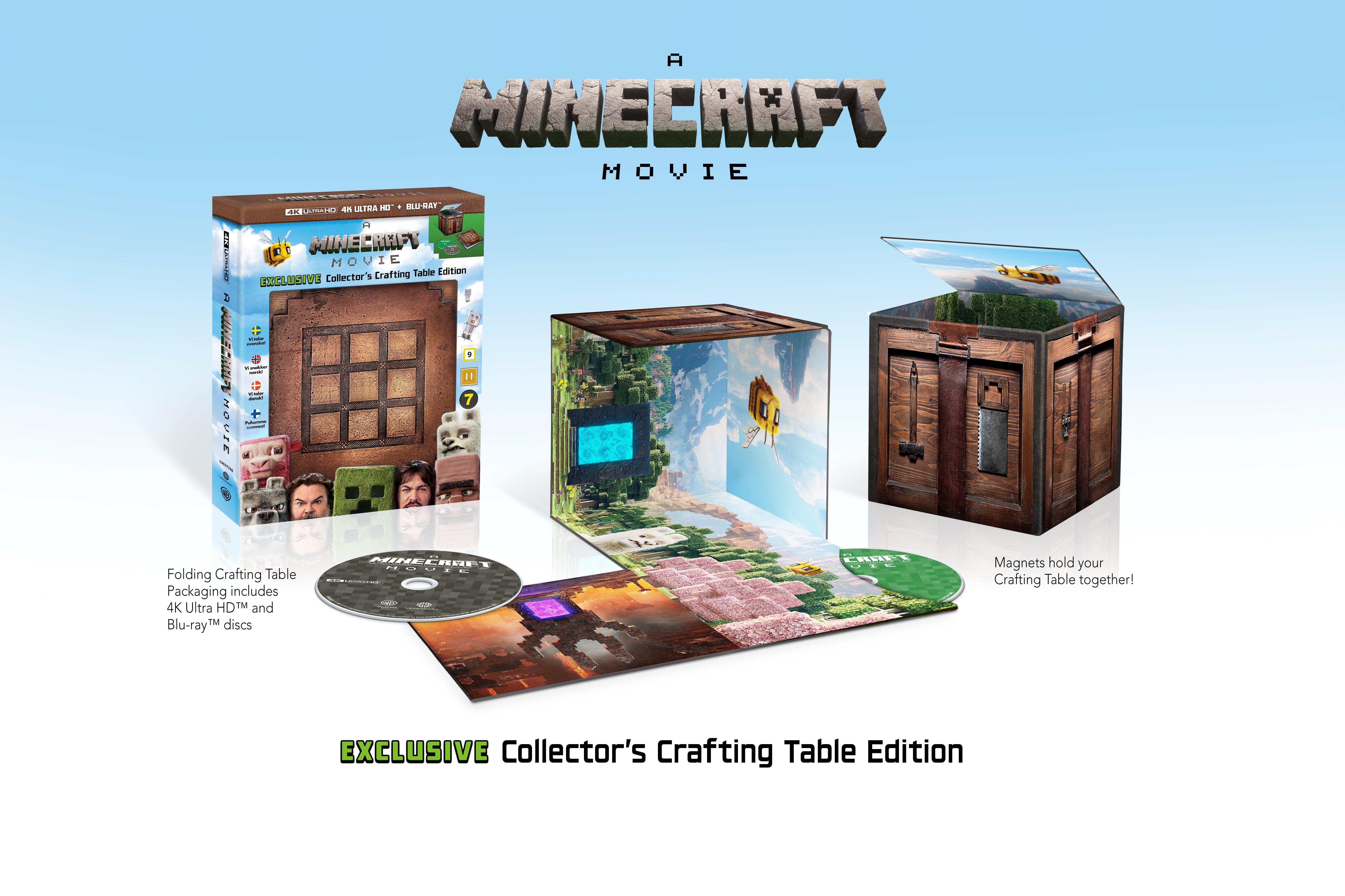 Minecraft Movie The Minecraft Cube Edition Film Geekd Dk