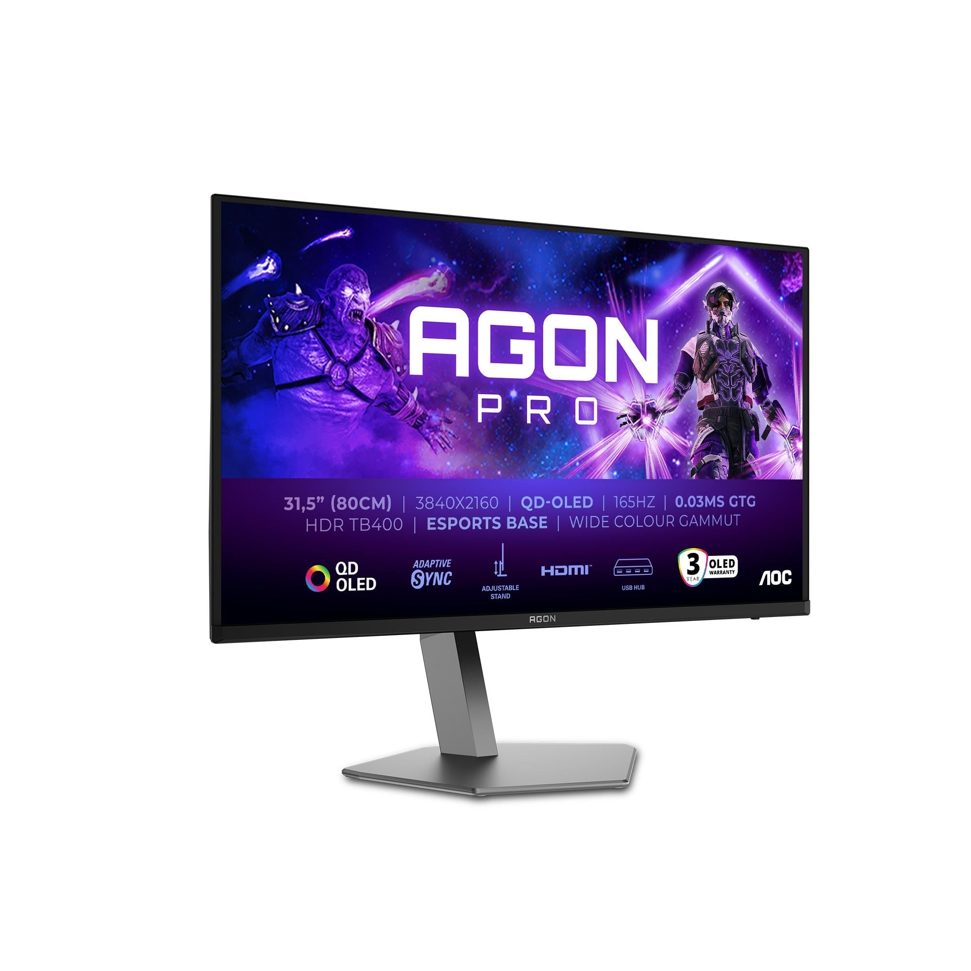 Aoc Ag326ud 31 5â  Gamingskærm 165hz Geekd Dk