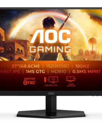 Aoc 27g42e Gaming Monitor 27 Quot  Ips 1920x1080 16:  1ms 300cd M2  Hdmi Skærm Geekd Dk