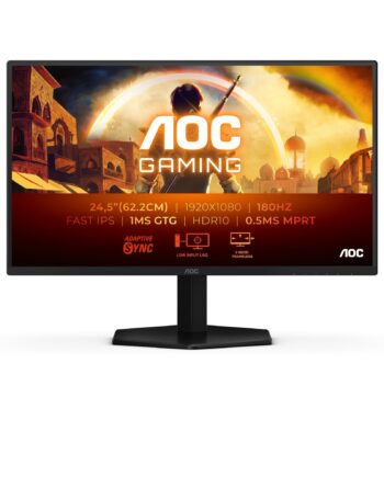 Aoc 25g42e 24 5â  1920x1080 16:  300 Cd Mâ   Ms Hdmi  Displayport  Headphone Out Skærm Geekd Dk