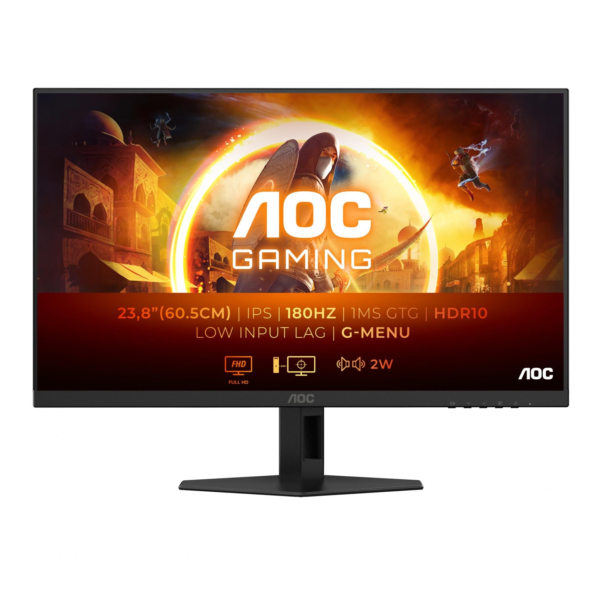 Aoc 24g4xe 23 8â  Gamingskærm 180hz Geekd Dk