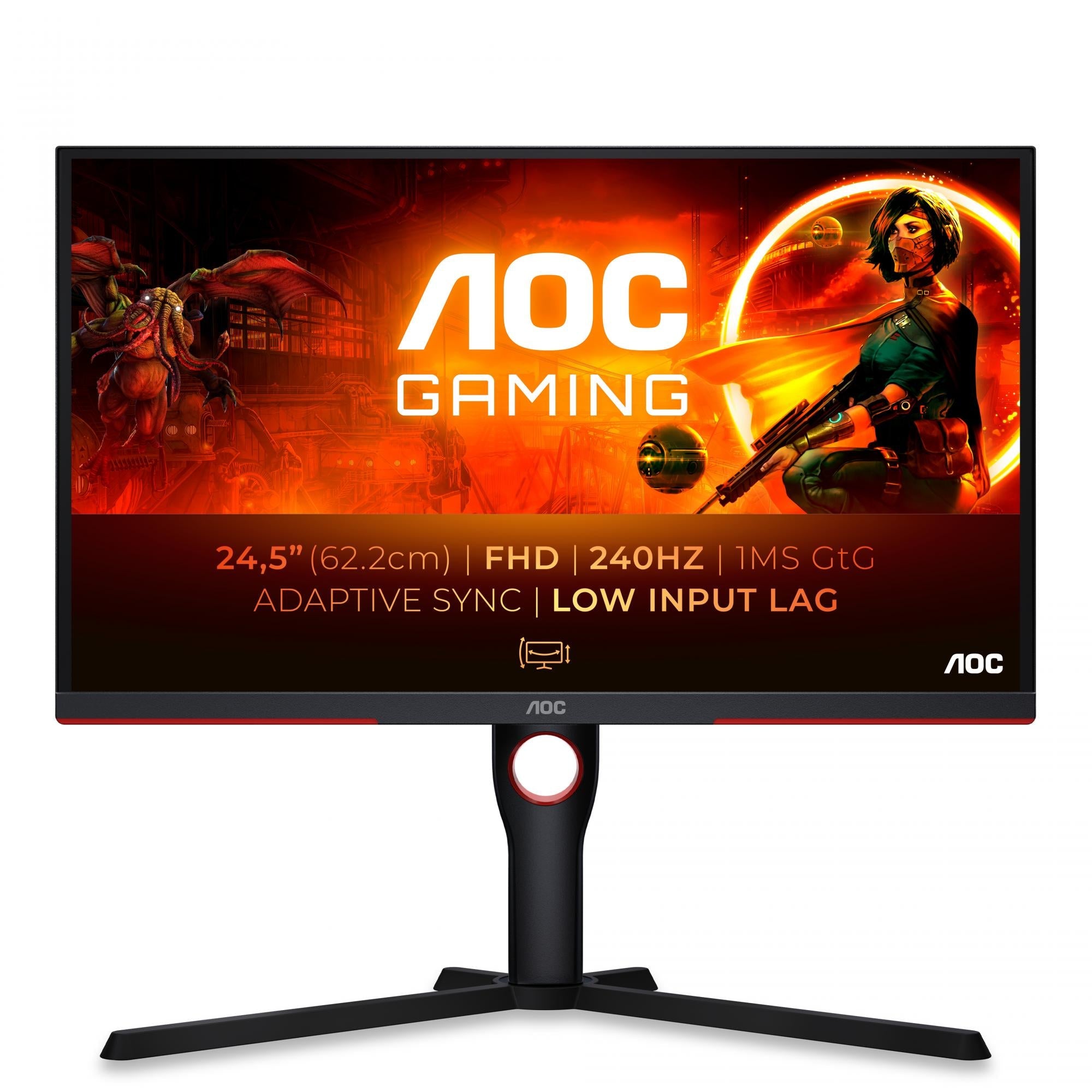 Aoc 25g3zm Bk 25 Quot  Gamingskærm 240hz Geekd Dk