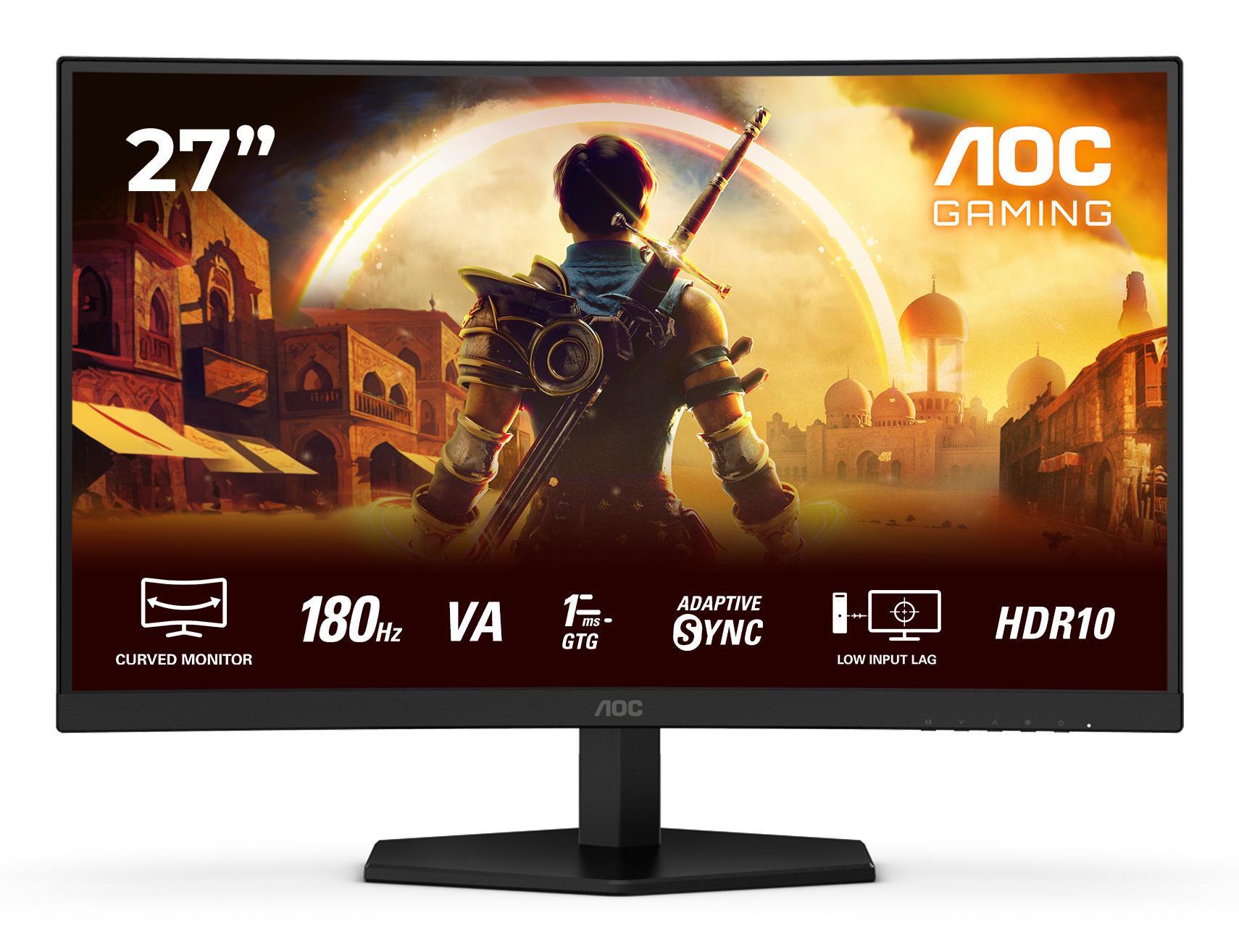 Aoc Gaming C27g42e 27 Quot 1920x1080 1ms 180hz Gaming Skærm Geekd Dk