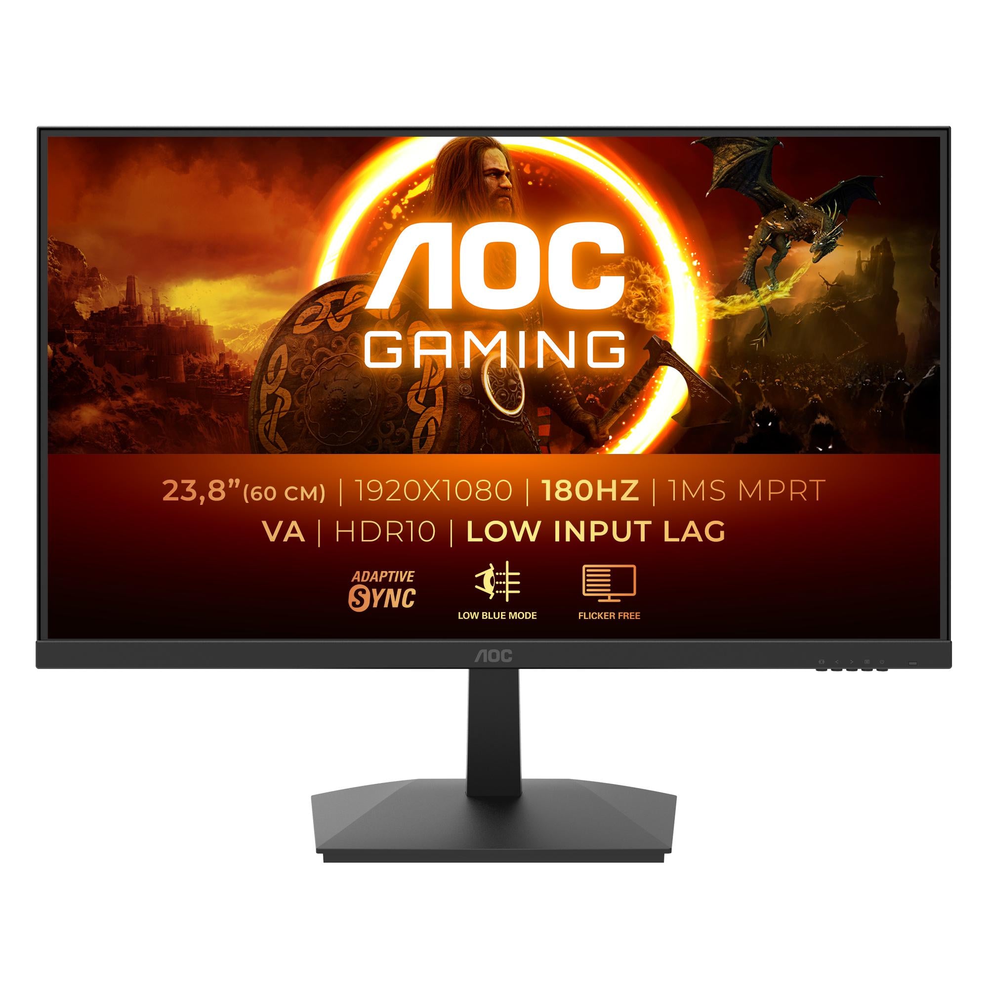Aoc Gaming 24g15n2 24 Quot Fhd Skærm 180hz Geekd Dk