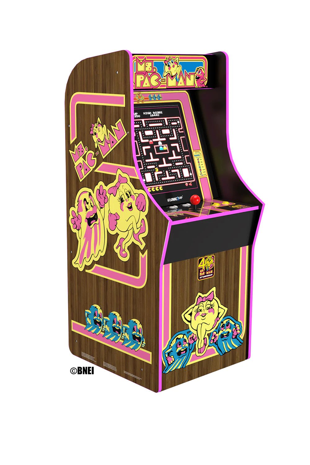Arcade   Up Ms  Pac-man 40th Anniversary Arcade Machine Arkademaskine Geekd Dk