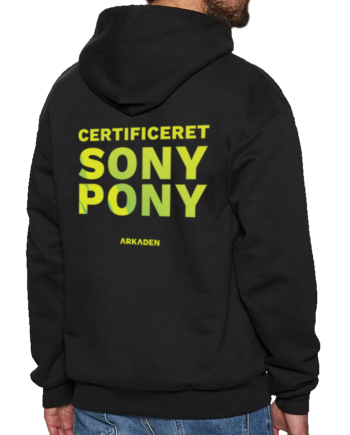 Arkaden Sony Pony Hoodie Geekd Dk