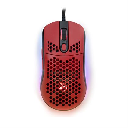 Arozzi Favo Ultra Light Gaming Mouse Red