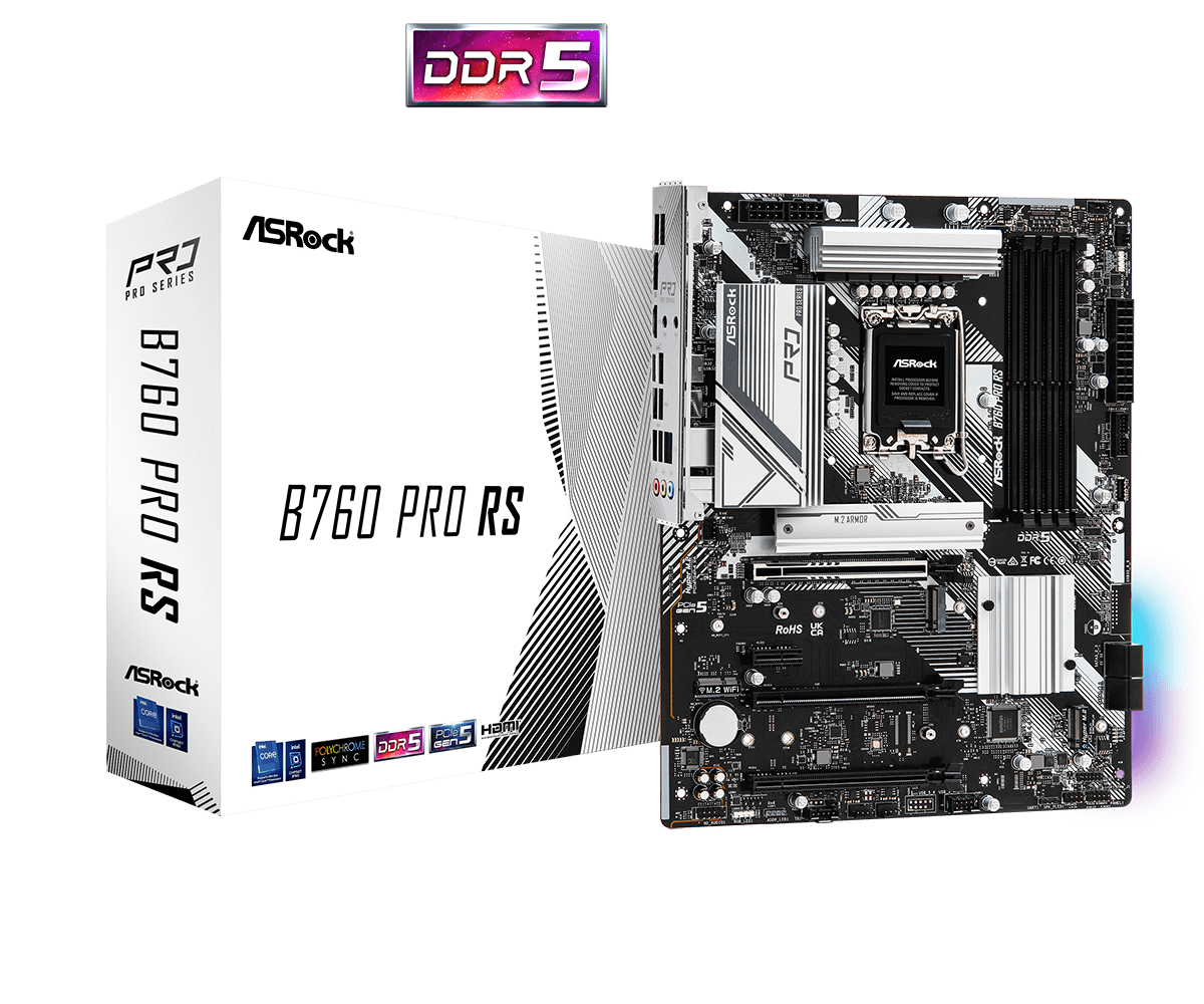 Asrock B760 Pro Rs Bundkort Geekd Dk