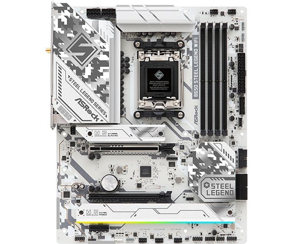 Asrock B650 Steel Legend Wifi Atx Socket Am5 Bundkortamd B650 Geekd Dk