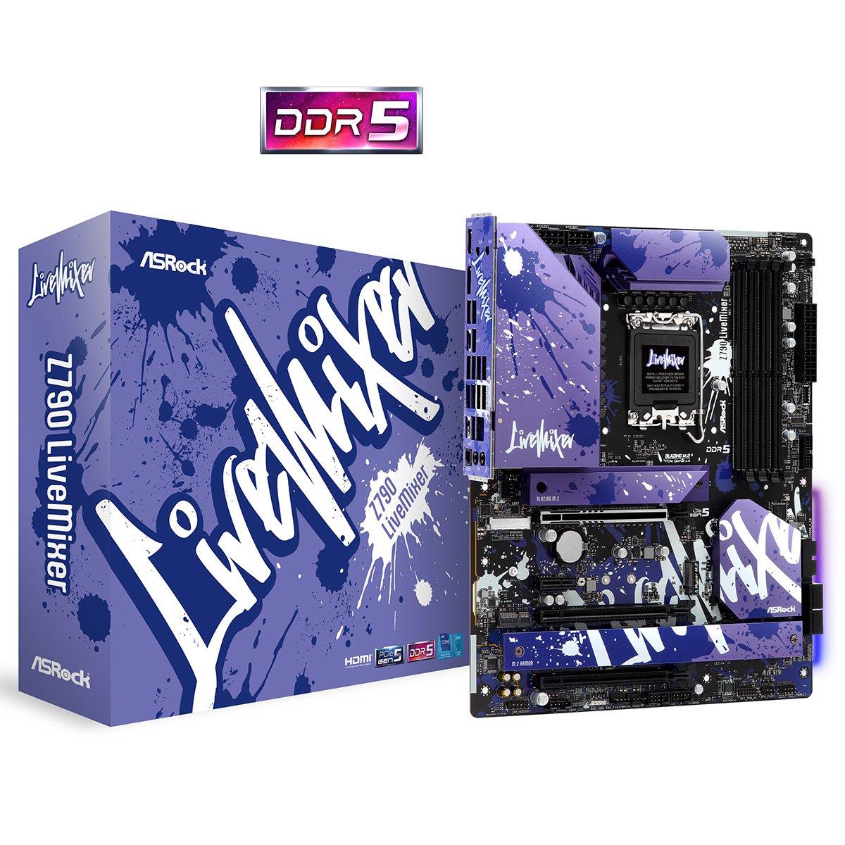 Asrock Z790 Livemixer Bundkort Geekd Dk
