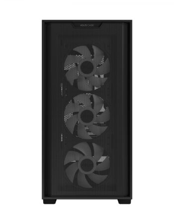 Asus A21 Plus Matx Case With   Pre-installed Argb Fans  Btf Support Black Kabinet Geekd Dk