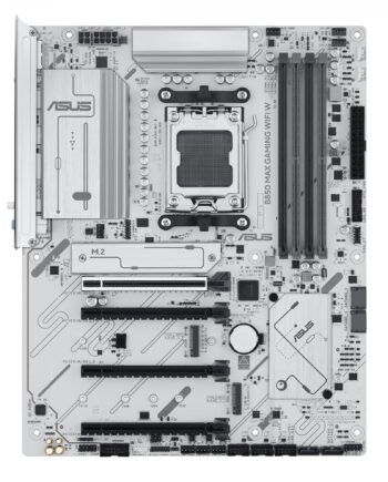 Asus B850 Max Gaming Wifi White  Atx  B850  Am5  Ddr5  Bundkort Geekd Dk