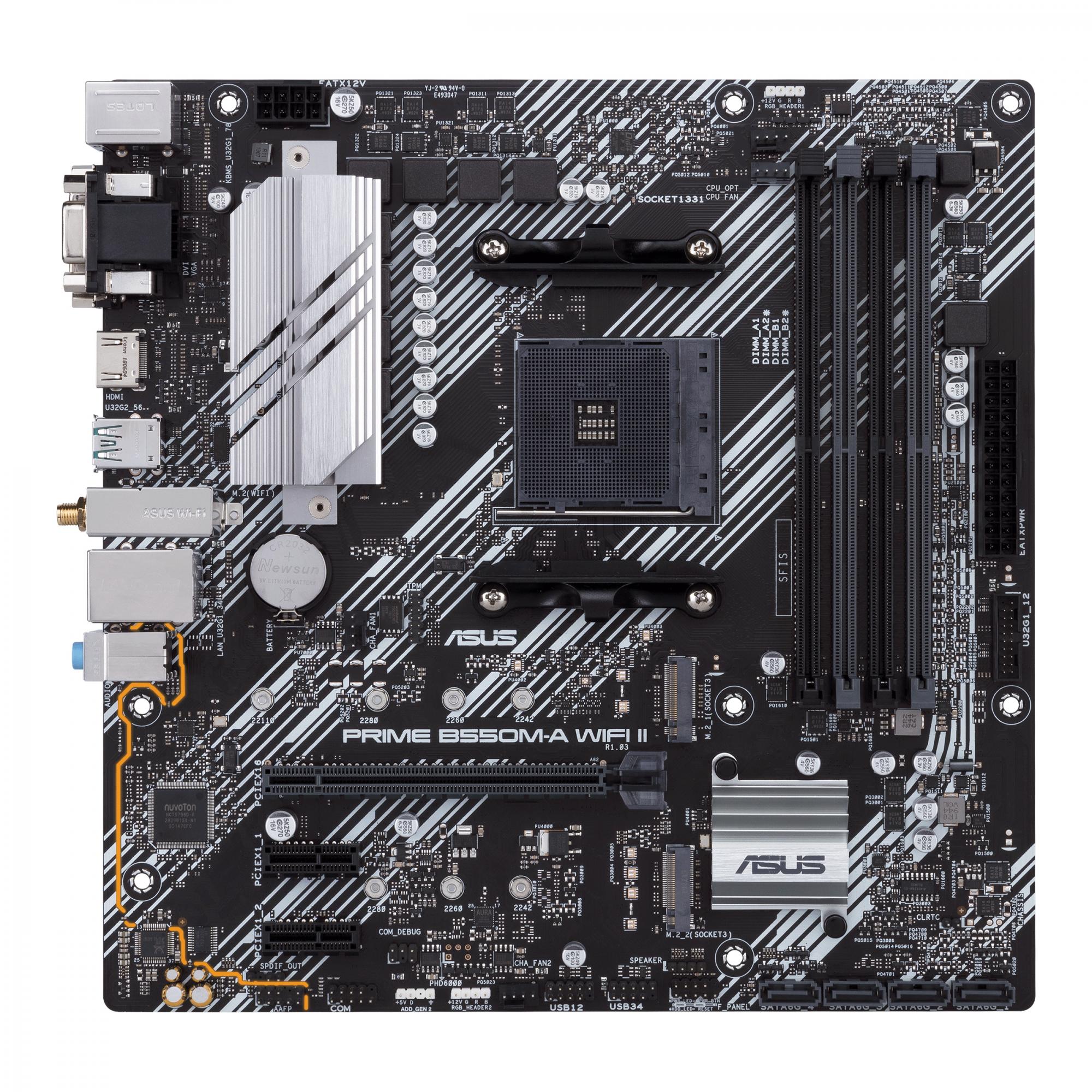 Asus Prime B550m- Wi-fi Ii Matx B550 Am4 Bundkort Geekd Dk