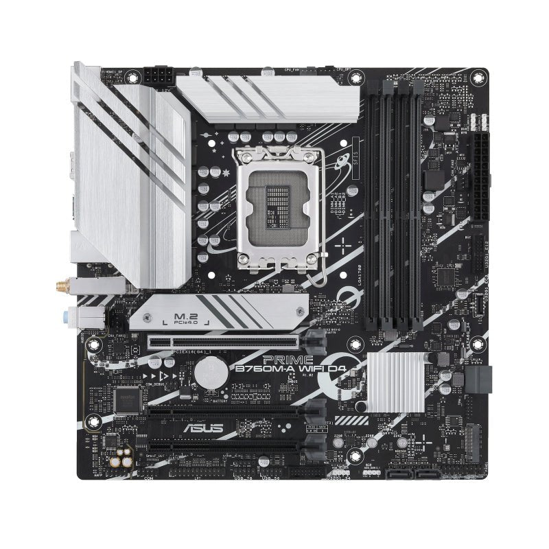 Asus Prime B760m-  Wifi D4  Matx  B760  Lga 1700  Ddr4  Bundkort Geekd Dk