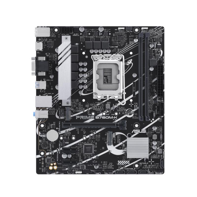 Asus Prime B760m- Matx B760 Lga 1700 Ddr5 Bundkort Geekd Dk