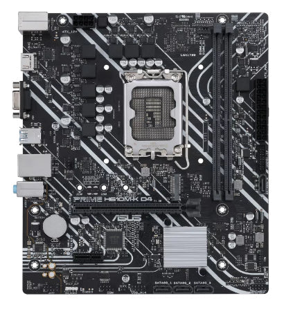 Asus Prime H610m-  D4  Matx  H610  Lga 1700  Ddr4  Bundkort Geekd Dk