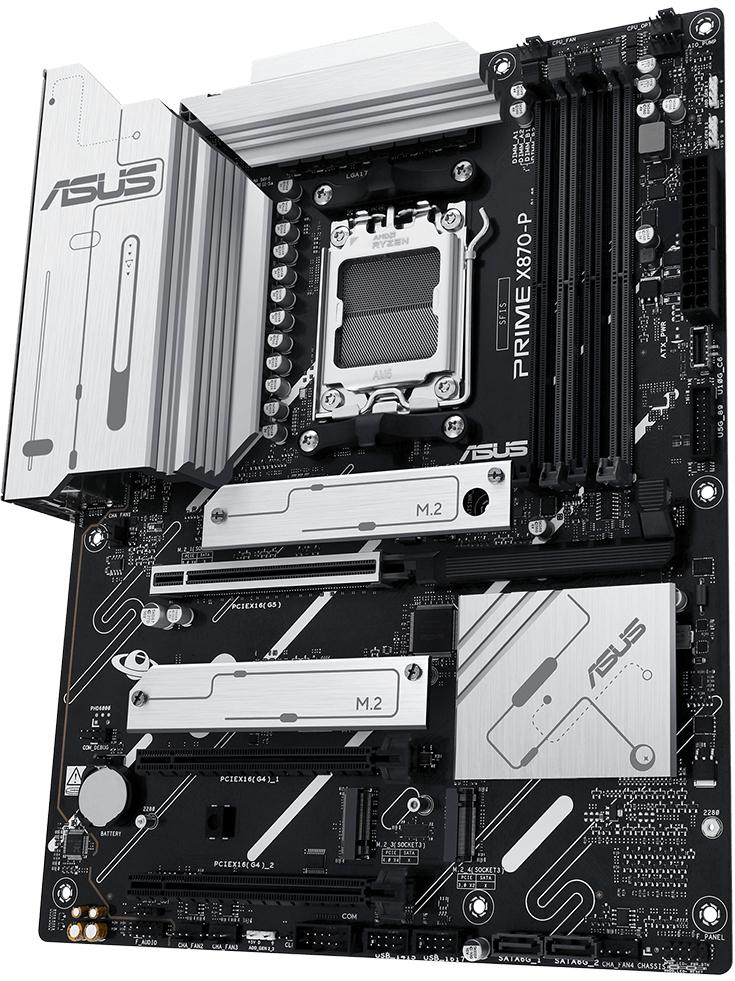 Asus Prime X870- Atx X870 Am5 Ddr5 Bundkort Geekd Dk